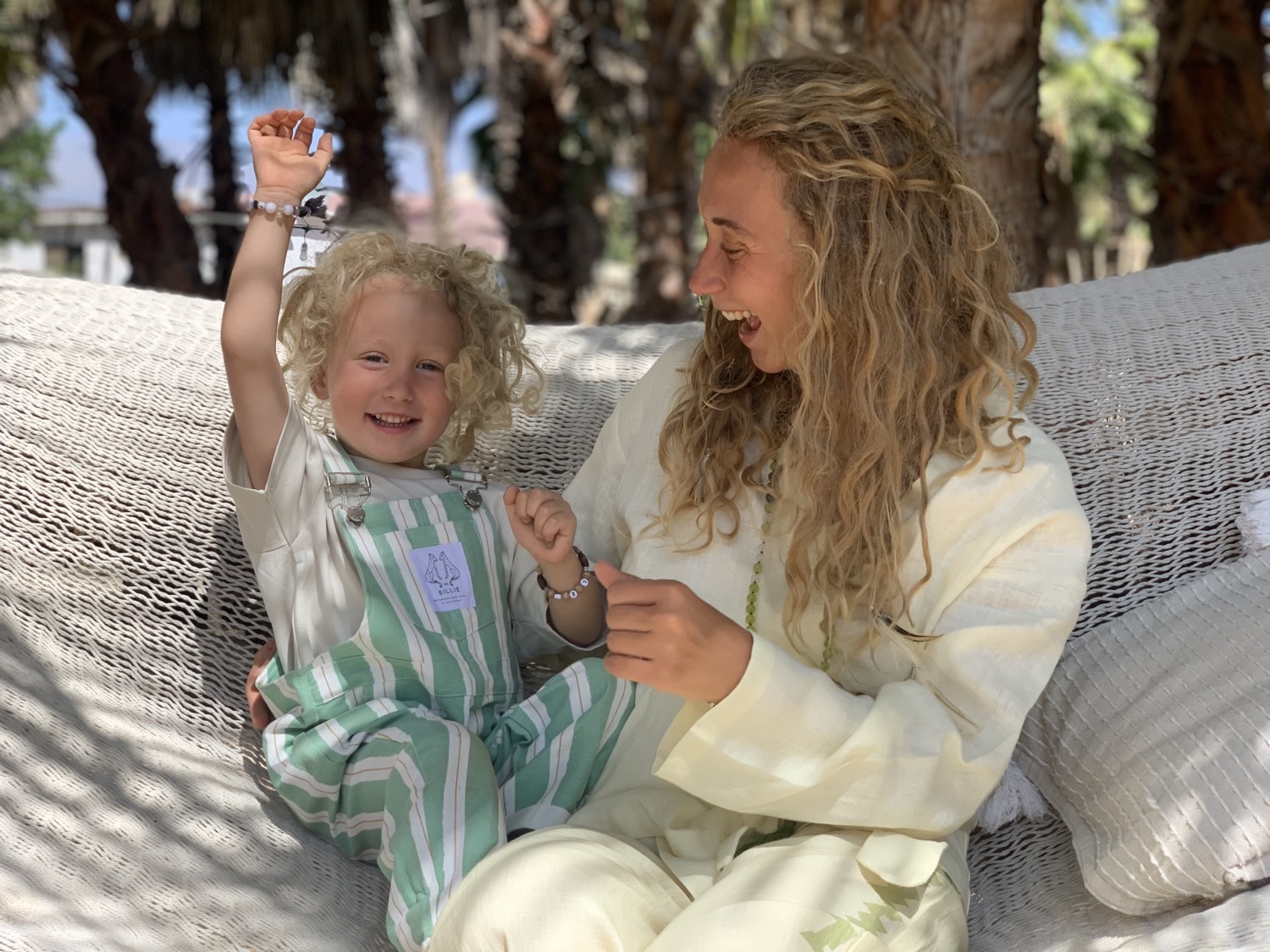 Diana and her son Leo